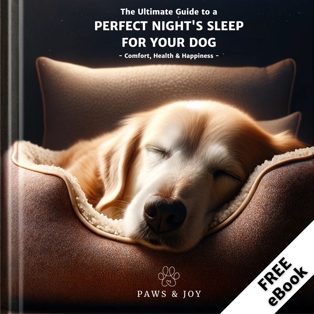 Free eBook The Ultimate Guide to a Perfect Night's Sleep for Your Dog- Comfort, Health, and Happiness